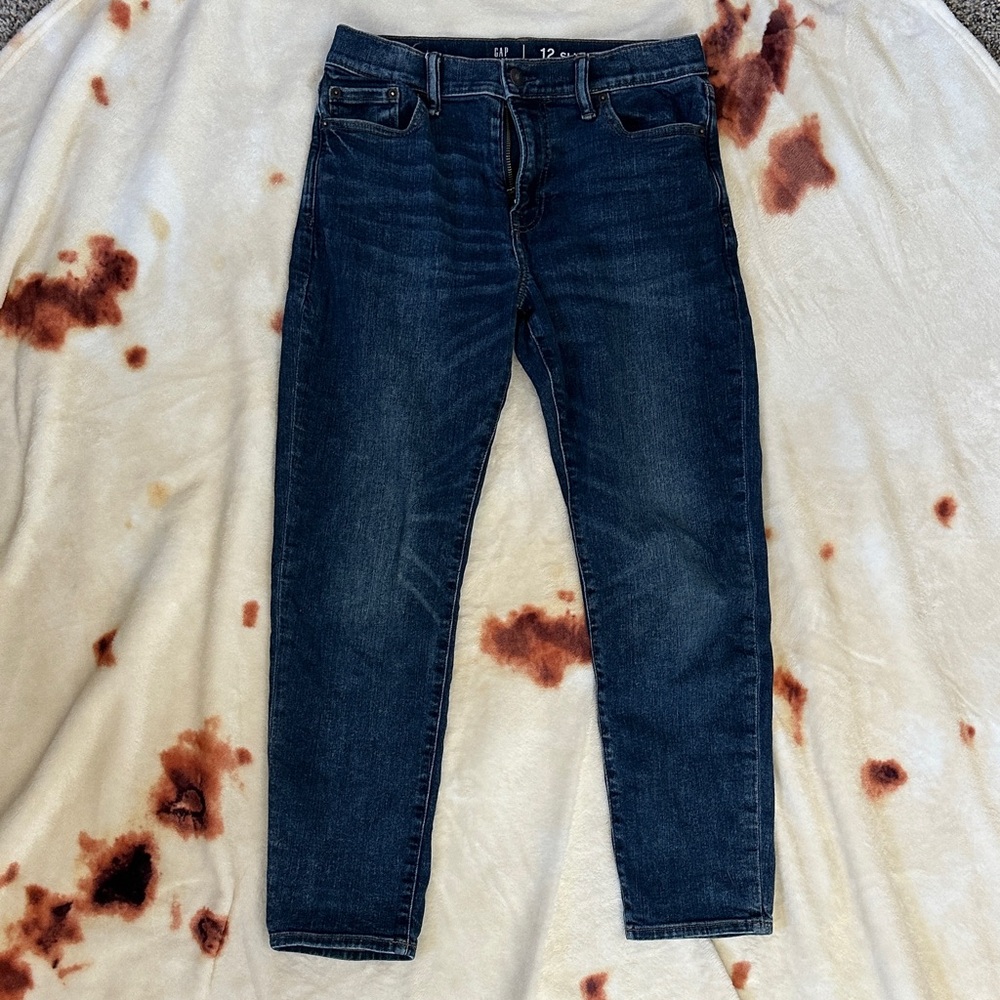 GAP Kids Husky Dark Blue Jeans